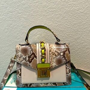 Aldo snakeskin purse